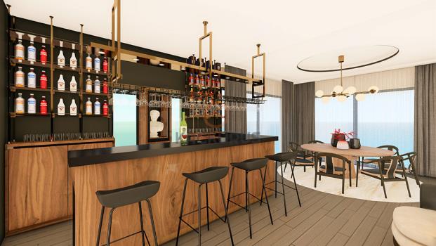 360 Derece Manzaralı Satılık Penthouse Daire İskele'de