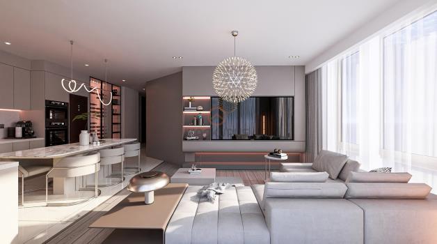 Geçitkale'de Lüks 3+1 Satılık Daire, Doğayla İç İçe Yaşam