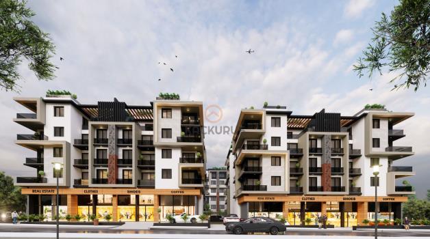 Girne'nin Kalbinde 3 Bloklu Modern Rezidans Ve Ticari Ofis Projesi