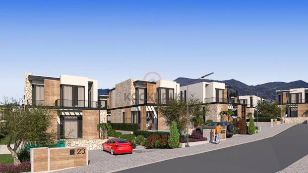 Girne Ozanköy’de Satılık Ultra Lüks 4+1 Villa