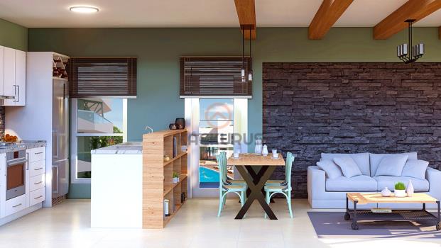 İskele Long Beach'te Lüks 2+1 Deniz Manzaralı Satılık Daire