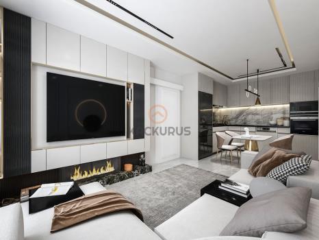 Gazimağusa Şehir Merkezinde Satılık 2+1 Penthouse – Geniş Teras Ve Modern Tasarım