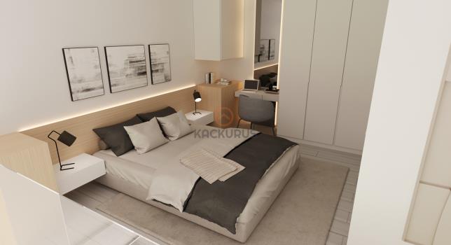 Kuzey Kıbrıs İskele’de Modern Mimarili 1+1 Dubleks Satılık Daireler