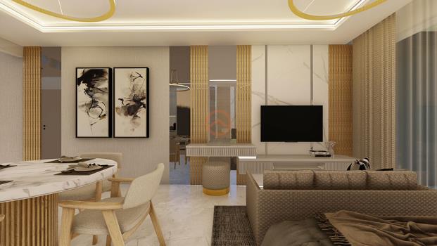 Tamamen Otel Konseptiyle Tasarlanmış Tatil Köyü Denize Yakın Daireler