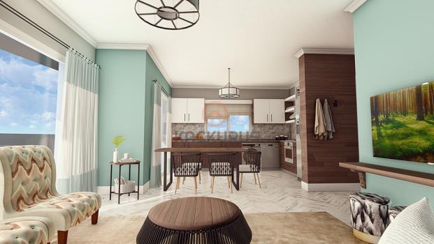 Satılık Lüks 1+1 Daire İskele Long Beach’te – Muhteşem Akdeniz Manzarasıyla