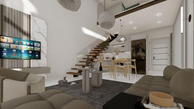 Denize Yakın Lüks 2+1 Satılık Daire - İskele Kıbrıs