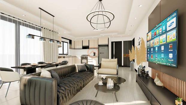 İskele Kuzey Kıbrıs’ta Satılık 3+1 Daire – Balkonlu Ve Manzaralı