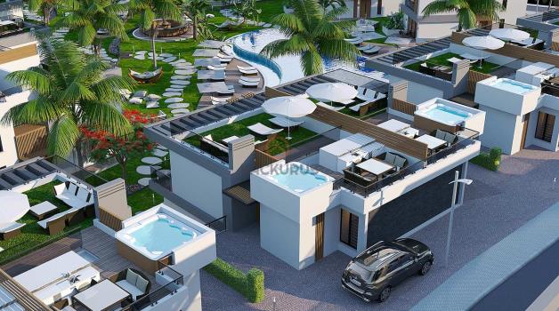 Girne'de Satılık 3+1 Lüks İkiz Villa | Doğayla İç İçe Huzurlu Yaşam