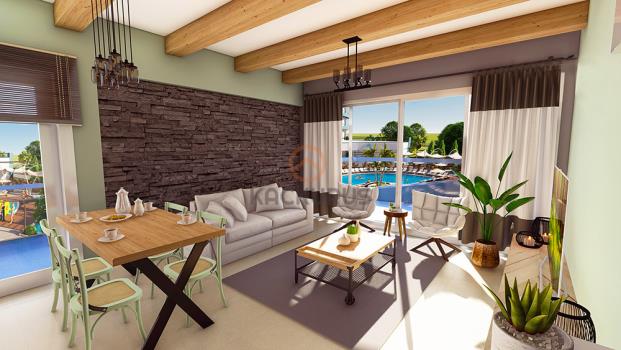 İskele Long Beach'te Lüks 2+1 Deniz Manzaralı Satılık Daire