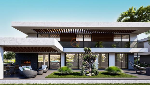 Kuzey Kıbrıs Boğaz’da Satılık Lüks Villa - Deniz Ve Dağ Manzaralı