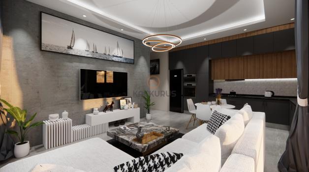 Girne Şehir Merkezinde Yatırıma Uygun 1+1 Satılık Residence Daireler