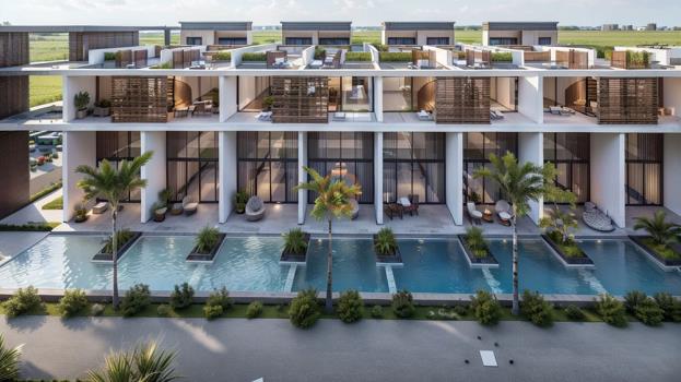 Long Beach'in En Çok Arzu Edilen Sahil Lokasyonlarında 1+1 Loft Satılık Daire