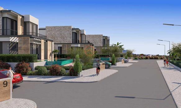 Satılık Ultra Lüks Villa - 246m², Girne Ozanköy'de Eşsiz Manzara ve Modern Tasarım