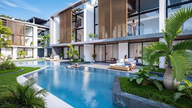 İskele'nin Yatırım Kenti Long Beach'te Otel Konseptli Lüks Satılık Daireler